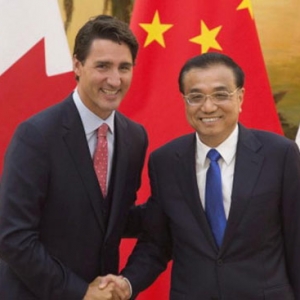 中国呼吁加拿大捍卫多边主义和自由贸易