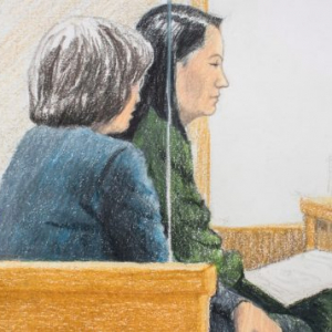 孟晚舟在温哥华首次出庭，更多细节曝光，法庭下周决定是否允许她取保候审 ...