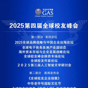 直击国际热点、提供解决方案：2025第四届全球校友峰会秋季论坛将于10月26日举办 ...