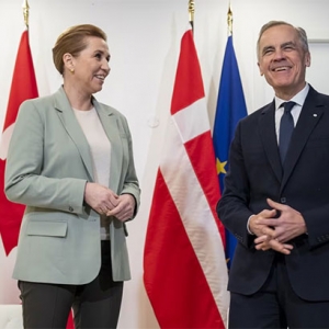 卡尼会晤丹麦首相，力挺格陵兰主权，反对美方“接管”言论 ...